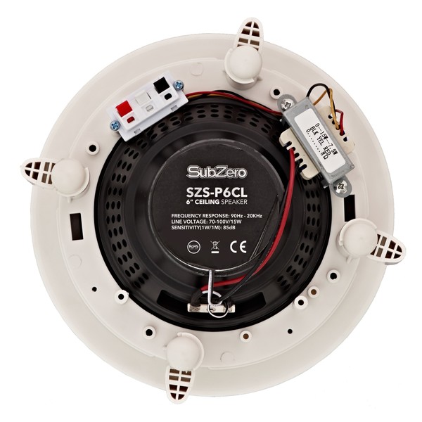 SubZero 60W 100V PA Bluetooth Ceiling Speaker System