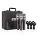 3 Piece Microphone Set by Gear4music