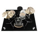 DW 5' x 7' Large DW Drum Rug, (Drum Kit, Hardware & Seat Not Included)