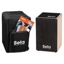 Sela Primera Cajon Bundle, Black