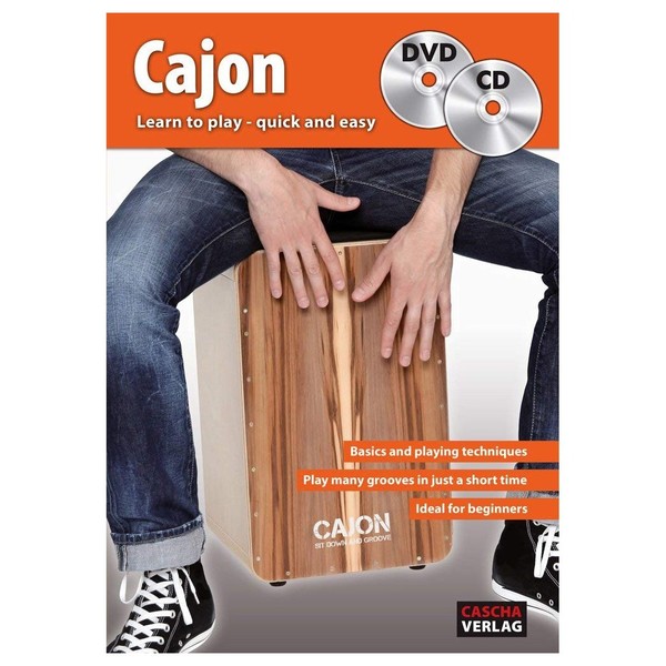 Sela Primera Cajon Bundle, Black - DVD Front