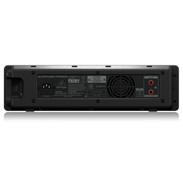 Behringer PMP550M Mixer Amplifier, Rear