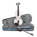 Stentor Harlequin violino 4/4 con attrezzatura, Bianco