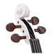 Stentor Harlequin Violin Outfit, White, 4/4 head