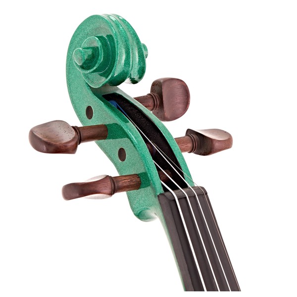 Stentor Harlequin Violin Outfit, Sage Green, 4/4 head