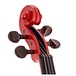 Stentor Harlequin Violin Outfit, Cherry Red, 4/4 head