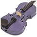 Stentor Harlequin Violin Outfit, Light Purple, 4/4 close