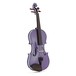 Stentor Harlequin Violin Outfit, Light Purple, 4/4 front