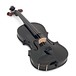 Stentor Harlequin Violin Outfit, Black, 3/4 angle