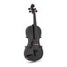 Stentor Harlequin Violin Outfit, Black, 3/4 front