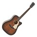 Hartwood Villanelle Cutaway Acoustic Guitar, Vintage Sunburst
