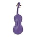 Stentor Harlequin Violin Outfit, Deep Purple, 1/4 back