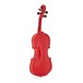 Stentor Harlequin Violin Outfit, Cherry Red, 1/4 back