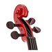 Stentor Harlequin Violin Outfit, Cherry Red, 1/4 head