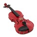 Stentor Harlequin Violin Outfit, Cherry Red, 1/4 angle