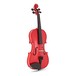 Stentor Harlequin Violin Outfit, Cherry Red, 1/4 front