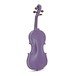 Stentor Harlequin Violin Outfit, Light Purple, 1/4 back