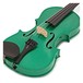 Stentor Harlequin Violin Outfit, Sage Green, 3/4 close