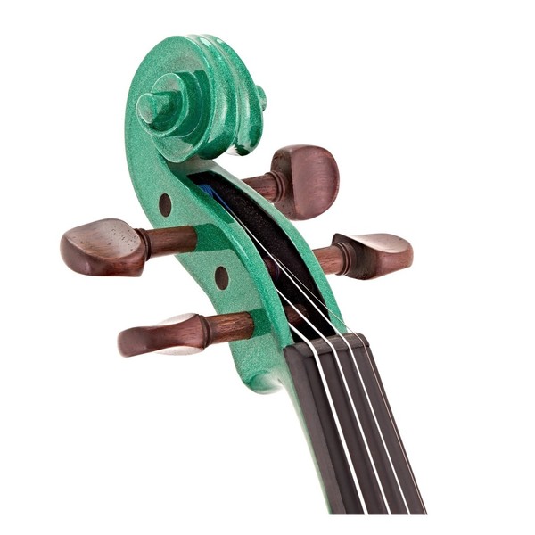 Stentor Harlequin Violin Outfit, Sage Green, 3/4 head