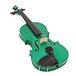 Stentor Harlequin Violin Outfit, Sage Green, 3/4 angle