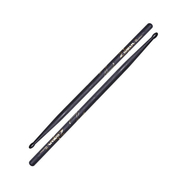 Zildjian 5B Nylon Tip Black Drumsticks - Main Image