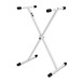 X-Frame Keyboard Stand, White by Gear4music main