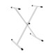 X-Frame Keyboard Stand, White by Gear4music back