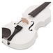 Stentor Harlequin Violin Outfit, White, 3/4 close