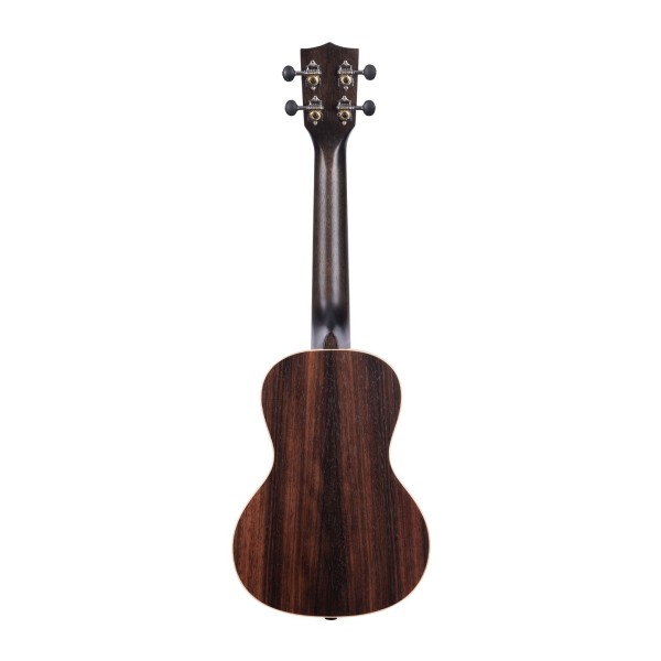 Kala Striped Ebony Acoustic Concert Ukulele, Natural Satin R