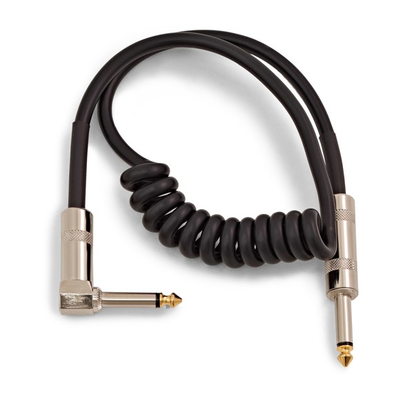 Coiled Jack Instrument Cable, 1m main