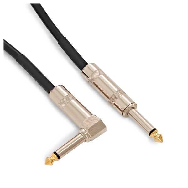 Coiled Jack Instrument Cable, 1m