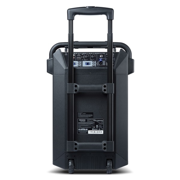 Denon Audio Commander Professional Portable PA System, Speaker Rear Luggage Handle