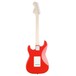 Squier Affinity Stratocaster LRL, Race Red Back View