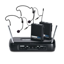 LD Systems ECO 2x2 Double Wireless System with Headsets