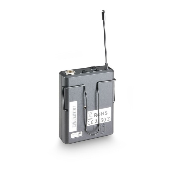 LD Systems ECO 2x2 Double Wireless System with Headsets Transmitter Back
