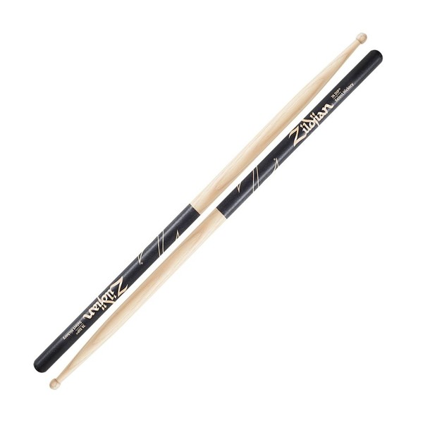 Zildjian 7A Wood Tip Black Dip Drumsticks - Main Image