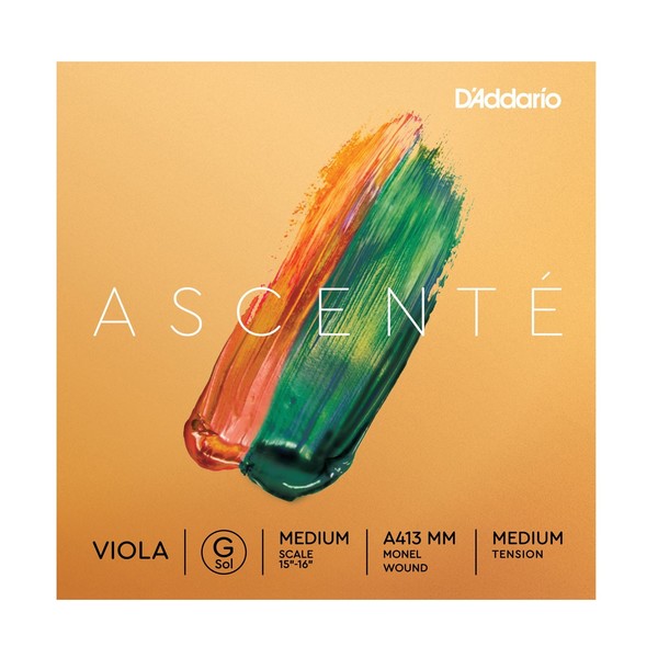 D'Addario Ascenté Viola G String, Medium Scale, Medium Tension