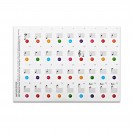 Gommettes Color&eacute;es pour Pianos et Claviers par Gear4music