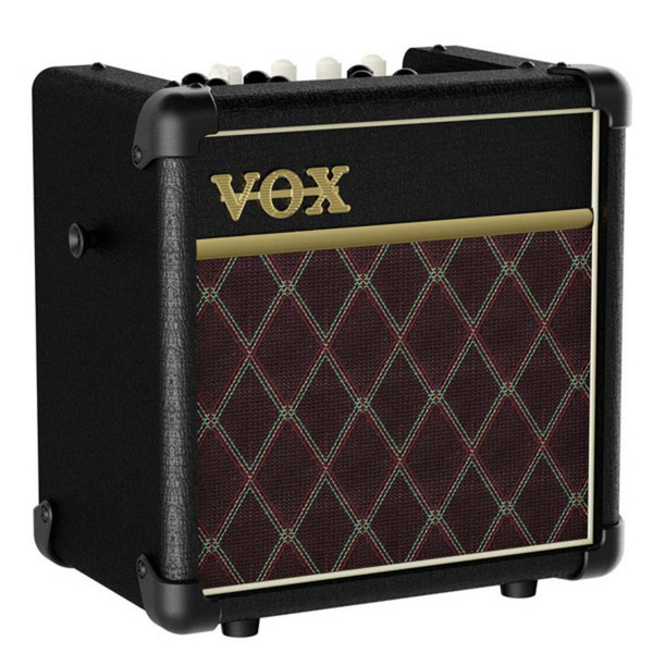 VOX MINI5 Rhythm CL Modeling Guitar Amp, Traditional Grille Cloth