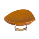 Goetz Kaufmann Style Viola Chinrest, Boxwood, Titanium Screws