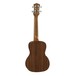 Luna Mo'o Electro Acoustic Concert Ukulele, Mahogany Back View