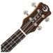 Luna Mo'o Electro Acoustic Concert Ukulele, Mahogany Neck & Headstock View