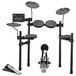 Yamaha DTX432K Electronic Drum Kit with Sticks, Stool + Amp - View from Behind DTX432