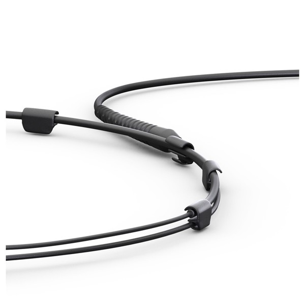 DPA CORE 4088 4088-DC-A-B00-LH Classic Headset Mic, Black, Headset Rear