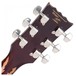 Vintage V100MR Icon, Distressed Lemon Drop headstock rear