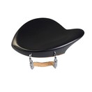 Goetz Stuber Style Violin Chinrest, Ebony, Titanium Screws