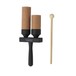 Remo Two Tone Wooded Agogo with Mallet