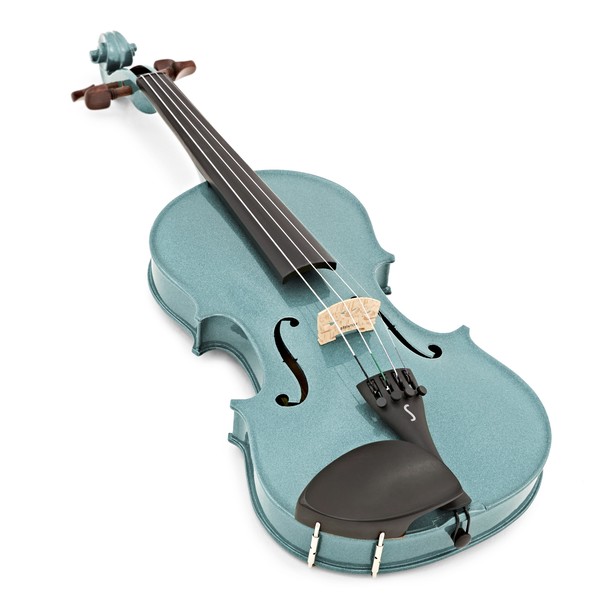 Stentor Harlequin Violin Outfit, Light Blue, 4/4