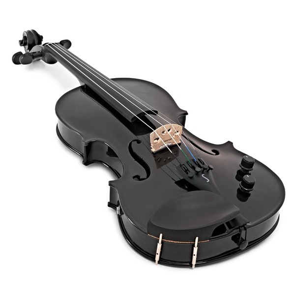 Stentor Electric Violin Outfit 4/4, Black angle