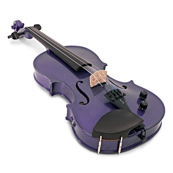 Stentor バイオリン ケース付き Stentor Electric Violin Outfit Full Size, Purple at Gear4music